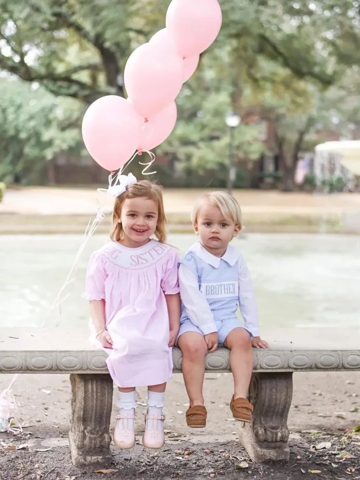 Big Sister - Pink Gingham Dress