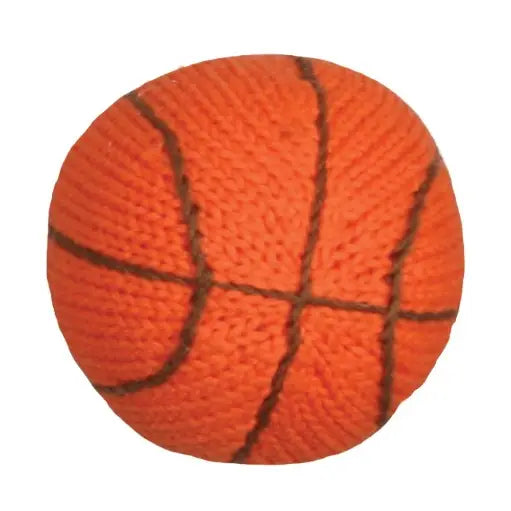 Bill the Basketball Knit Rattle