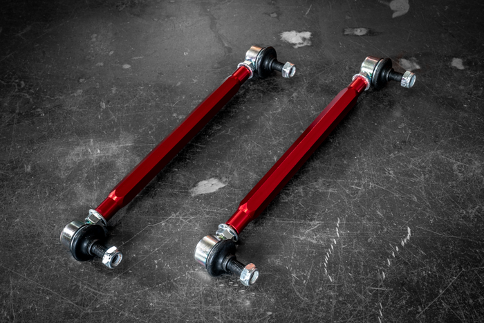 Billet Adjustable End Links - E39, E39 M5 - 31351095664-Sway Bar Parts-grip-drift-OEM-Garagistic-bmw