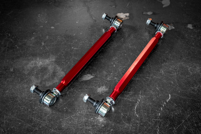 Billet Adjustable End Links - E39, E39 M5 - 31351095664-Sway Bar Parts-grip-drift-OEM-Garagistic-bmw