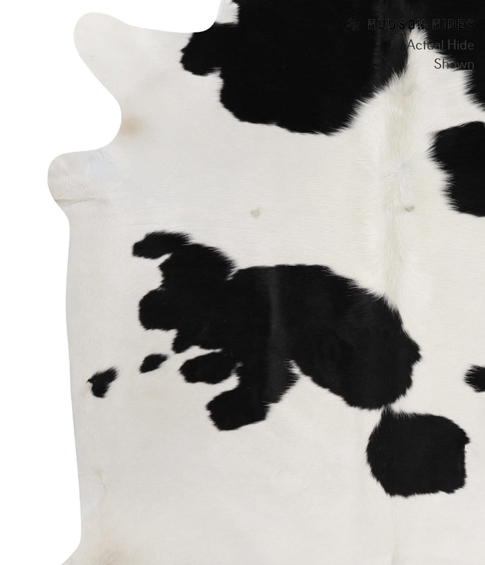 Black and White Cowhide Rug #85568