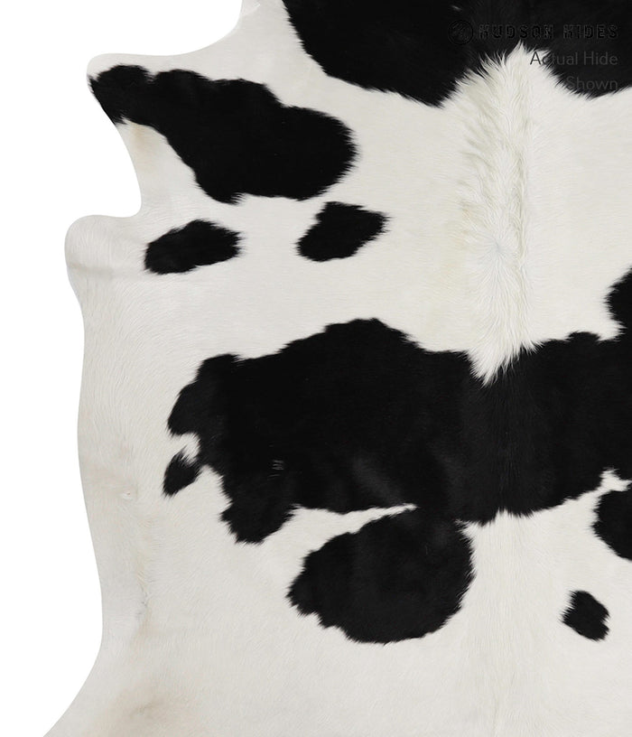 Black and White Cowhide Rug #84878
