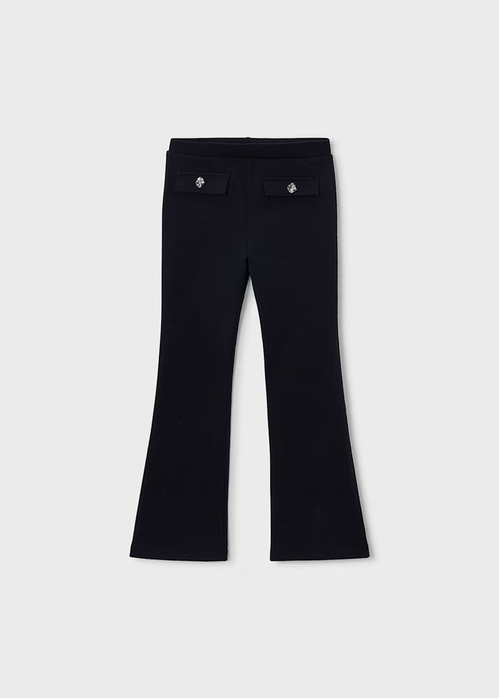 Black Fleece Flare Legging