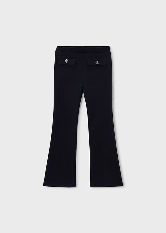 Black Fleece Flare Legging