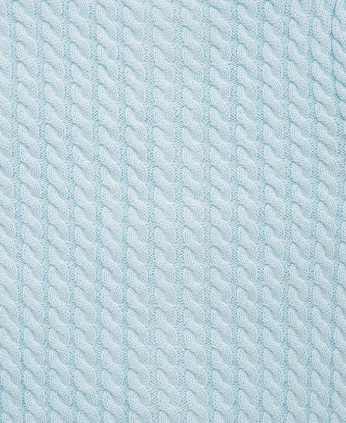 Blue Cable Sweater Gift Box