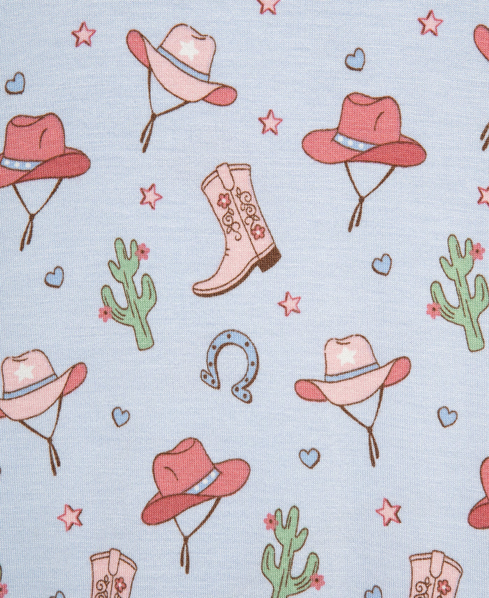 Blue Cowgirl Conv Coverall