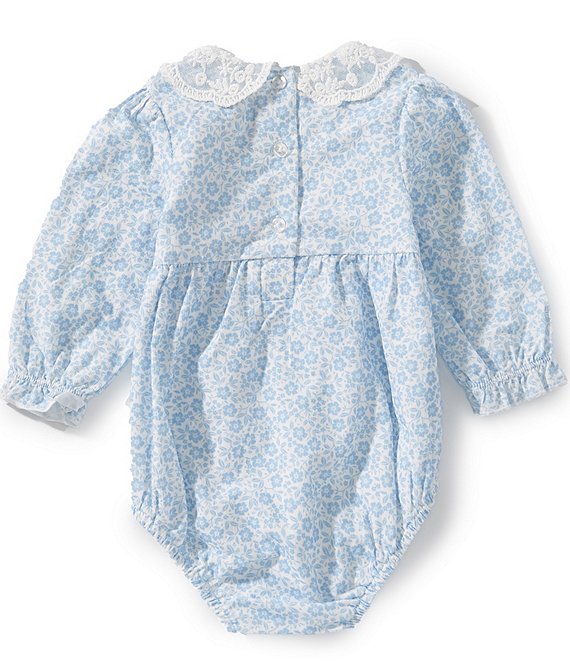Blue Floral Bubble