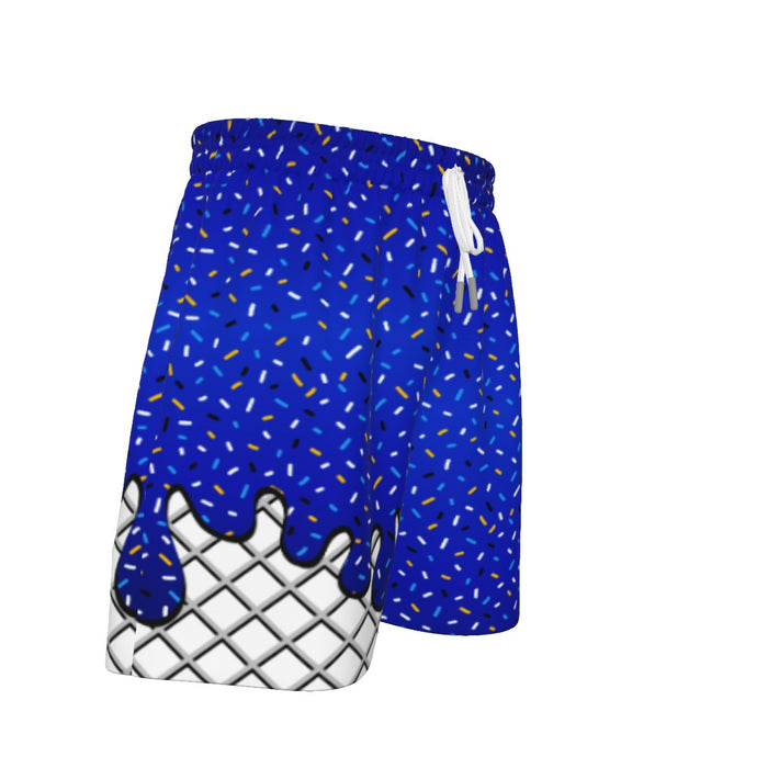 Blue Ice Cream Sport Shorts (All Sizes)