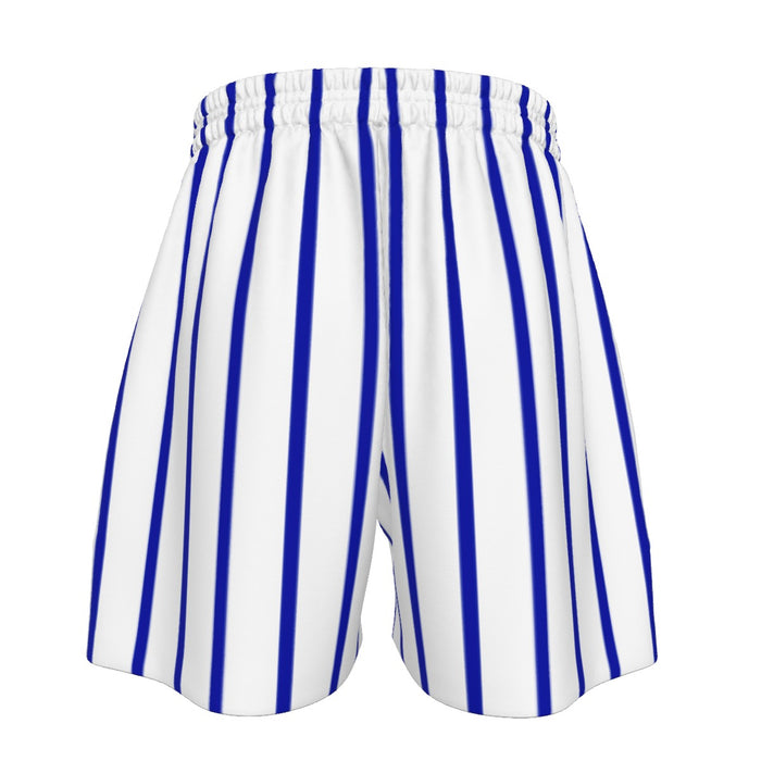 Blue Pinstripe Sport Shorts (All Sizes)