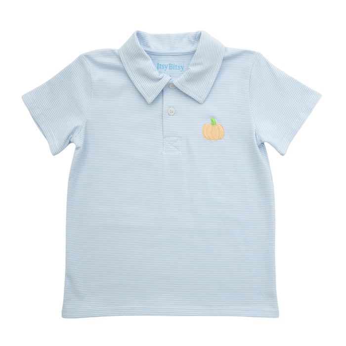 Blue Pumpkin Polo