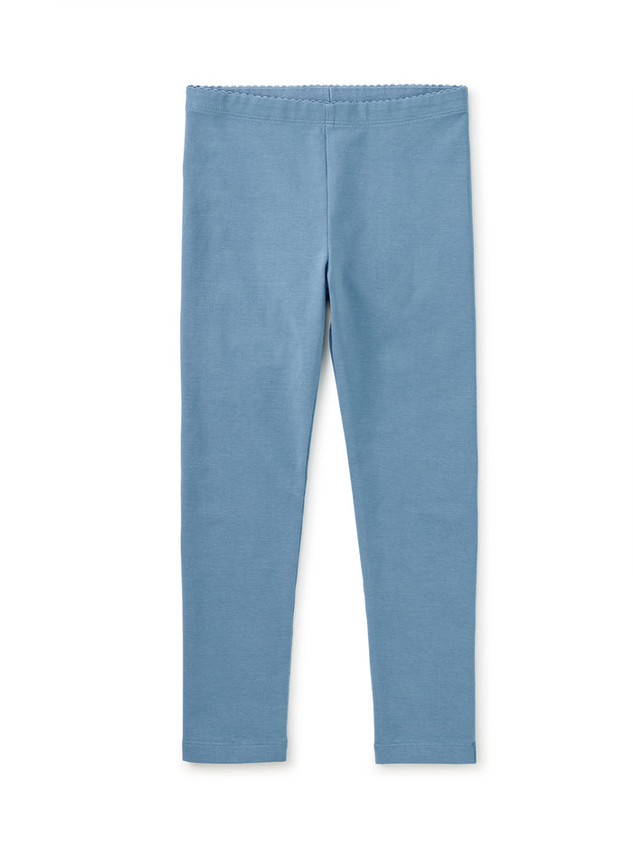 Blue Tide Solid Leggings
