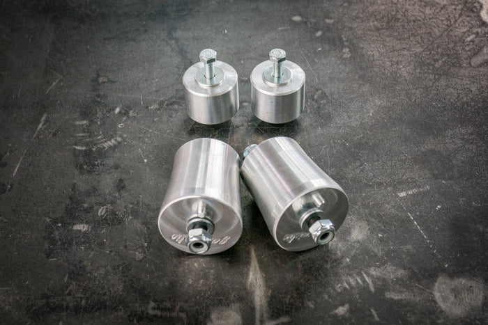 BMW E30 318 M42 Aluminum Engine Mount Bushings - 11811137076-Motor and Transmission Mounts-grip-drift-Add matching Trans Bushing!-Garagistic-bmw