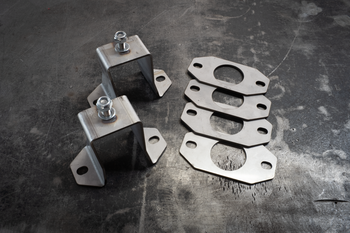 BMW E30 Euro Front Bumper Brackets - 318, 320, 325 - 51111888122