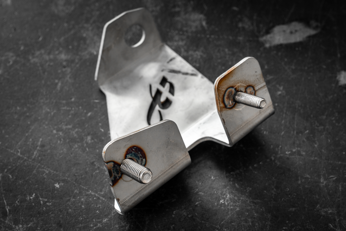 BMW E30 Euro Rear Bumper Brackets - 318, 320, 325 - 51121916597-Exterior Body Parts-grip-drift-Garagistic-bmw