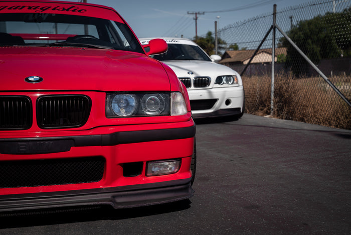 BMW E36 DEPO Euro Clear Corner Lights for 2 Door Coupe/Convertible - 63138353283, 63138353284-Exterior Lights-grip-drift-Garagistic-bmw
