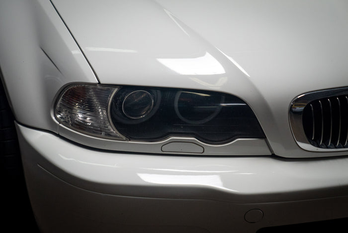 BMW E46 DEPO Euro Clear Corner Lights 3 Series 2DR/M3 - 63136919649, 63136919650-Exterior Lights-grip-drift-Garagistic-bmw