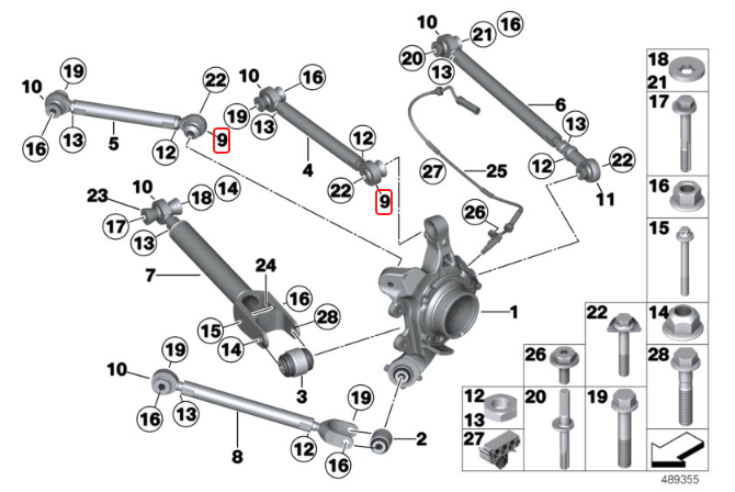 BMW Motorsport - Sleeve End 33308417241-Suspension Parts-grip-drift-Garagistic-bmw