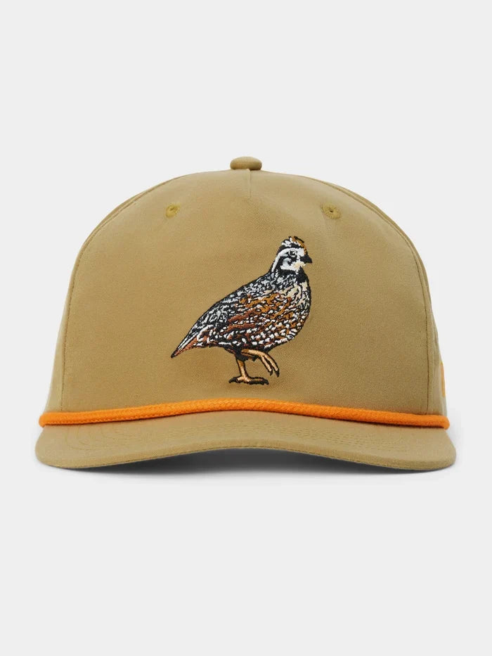 Bobwhite Quail Grandpa Hat- Wheat