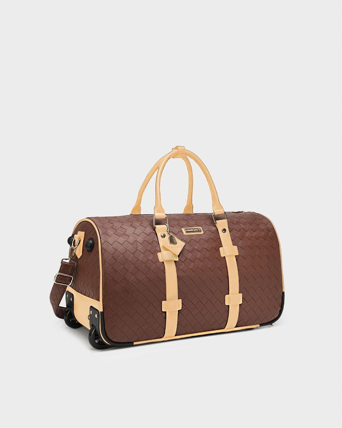 Bodega Genesis Rolling Duffle in Beige