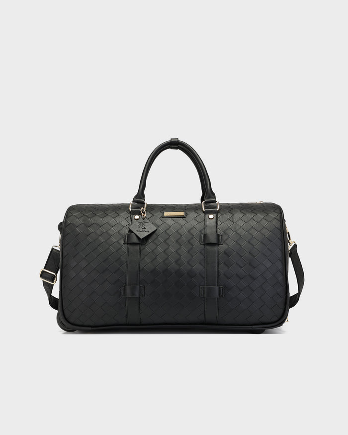 Bodega Traveler Rolling Duffle in Black