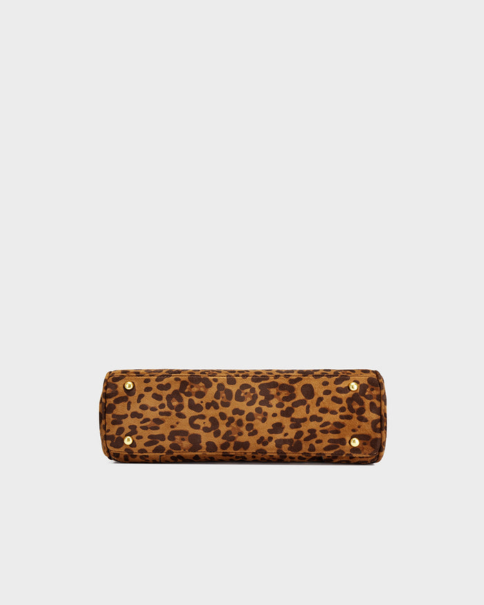 Bonita Baguette Bag in Cheetah Print