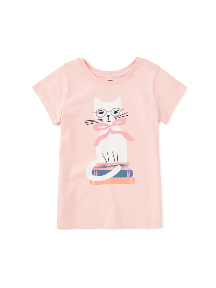 Book Cat Tee