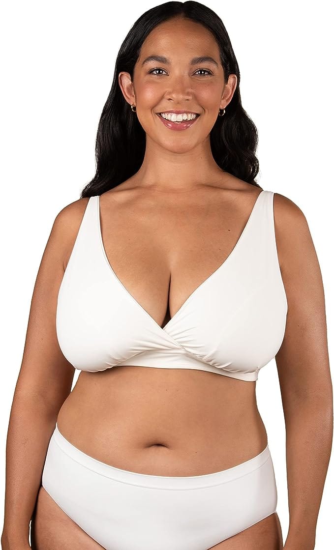 BRAVADO! DESIGNS Women's Ballet Nursing Bra for Breastfeeding Wireless Sleep Maternity Bra