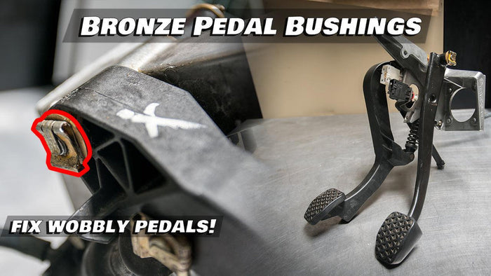 Bronze Clutch & Brake Pedal Bushings (Fits most BMW :E30, E36, E46, Z3, Z4)-Pedal Box Parts-grip-drift-Garagistic-bmw