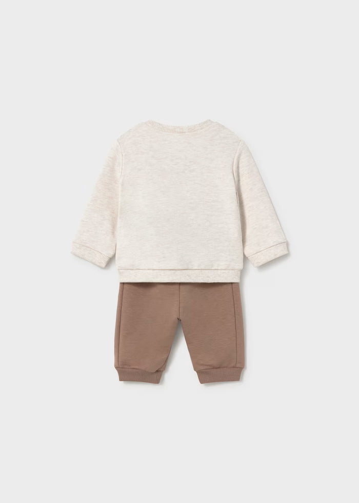 Brown Puppy Pant Set