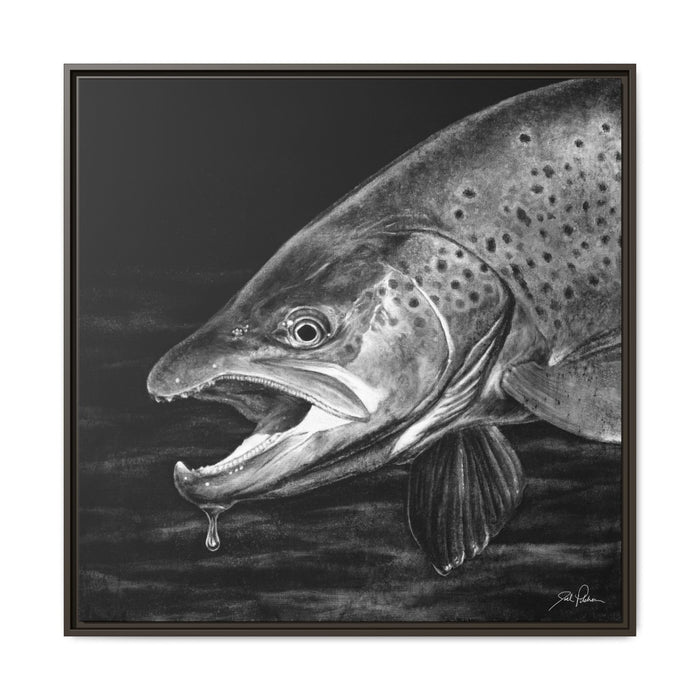 36″ x 36″ / Espresso / 1.25"