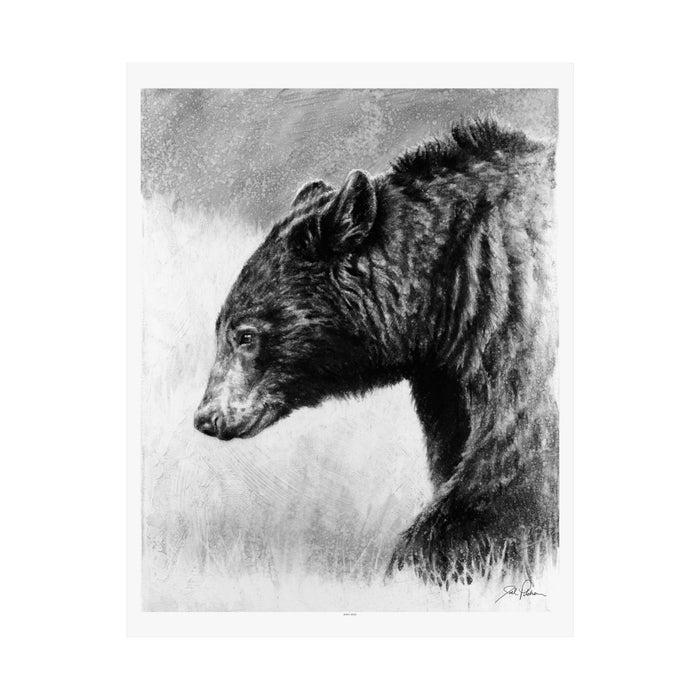 "Burly Bear" Premium Matte Paper Print.
