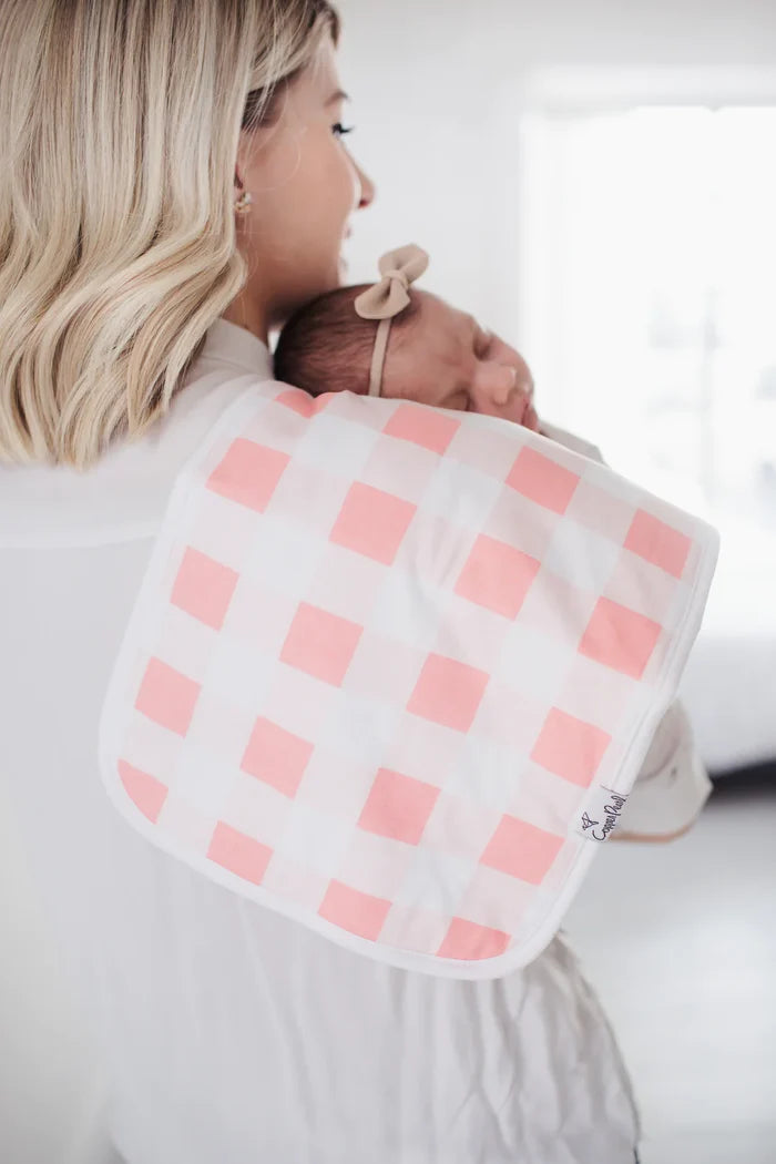 June Pink Check