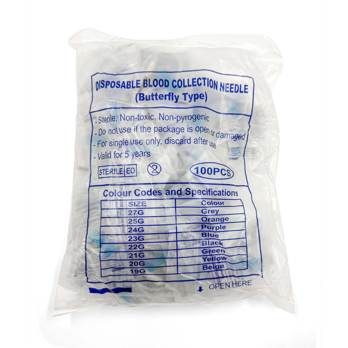 Butterfly Needles Only / Box of 100