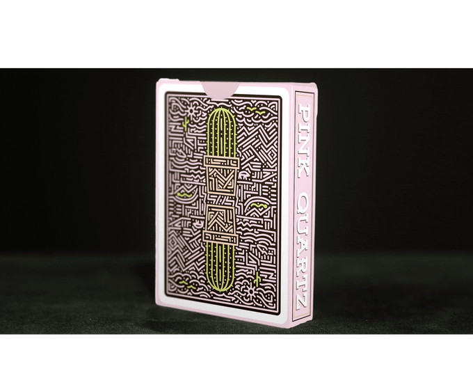 PlayingCardDecks.com-Cactus Pink Quartz Marked Playing Cards USPCC
