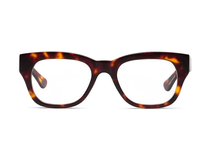 Caddis – Miklos Blue Light + Reading Glasses in Polished Turtle