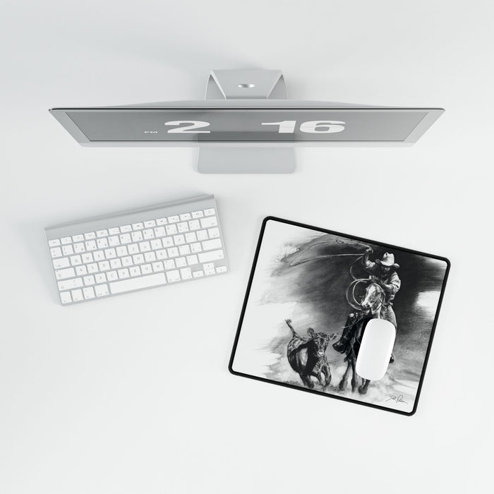"Calf Roping" Mouse Pad