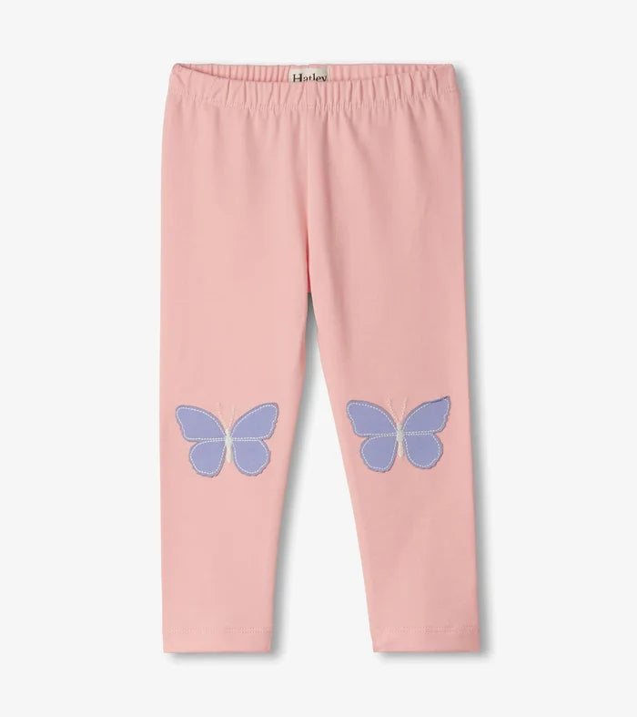 Cami Lace Butterfly Tee & Legging Set