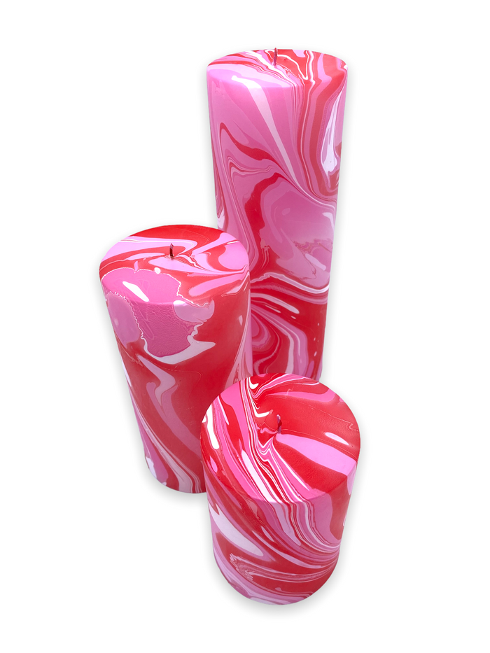 Candy Shop Pillar Candle Set