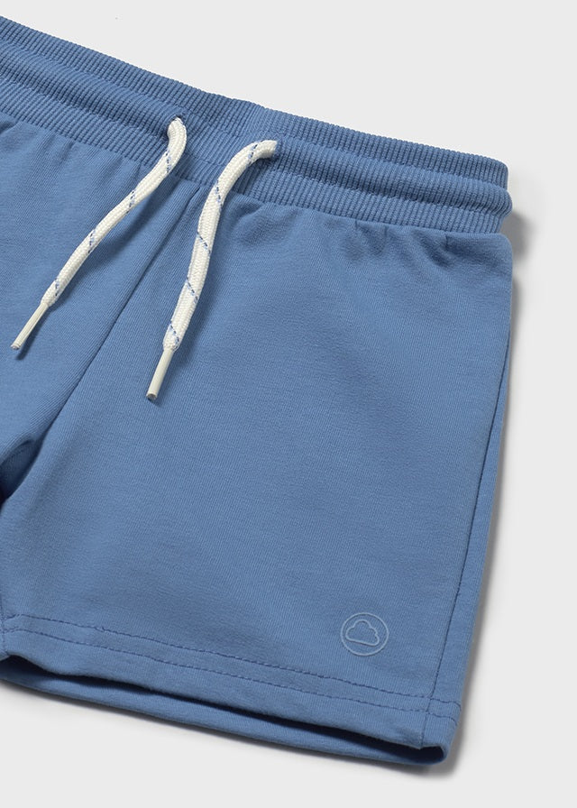 Capri Blue Drawstring Shorts