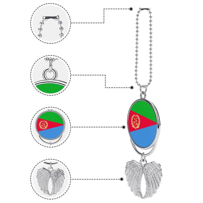 Car Pendant with Eritrean Flag - Natna Shop