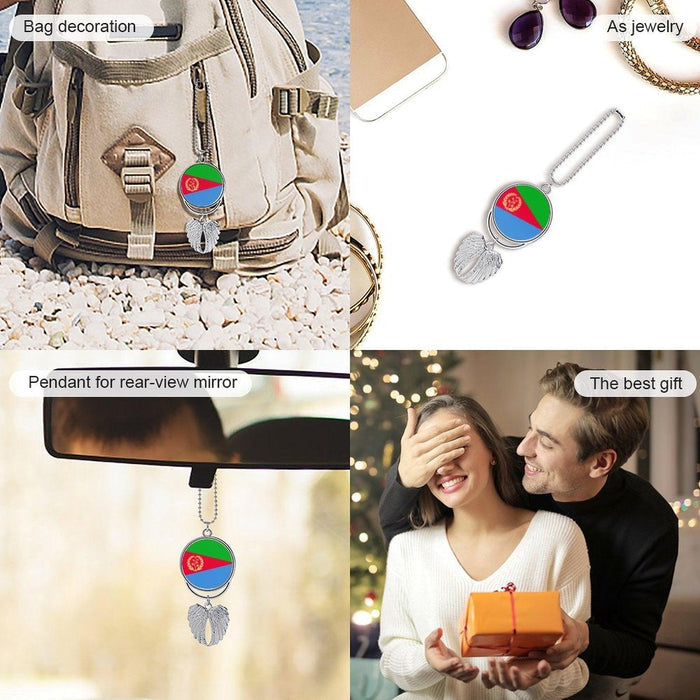 Car Pendant with Eritrean Flag - Natna Shop