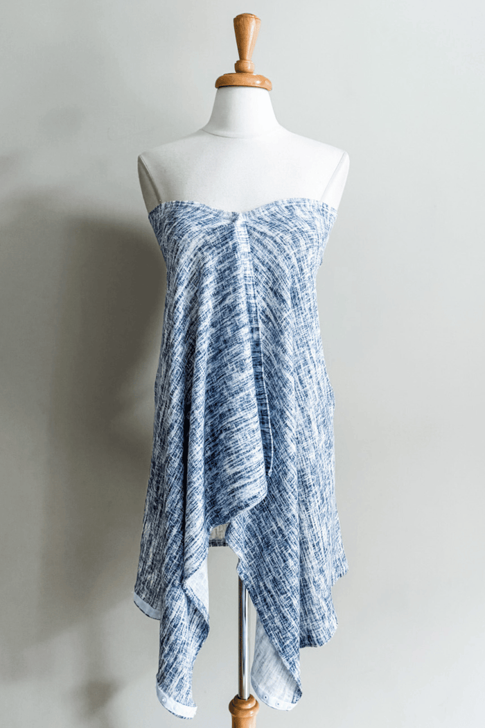Carry-on Cozy in Sky Linen print from Diane Kroe