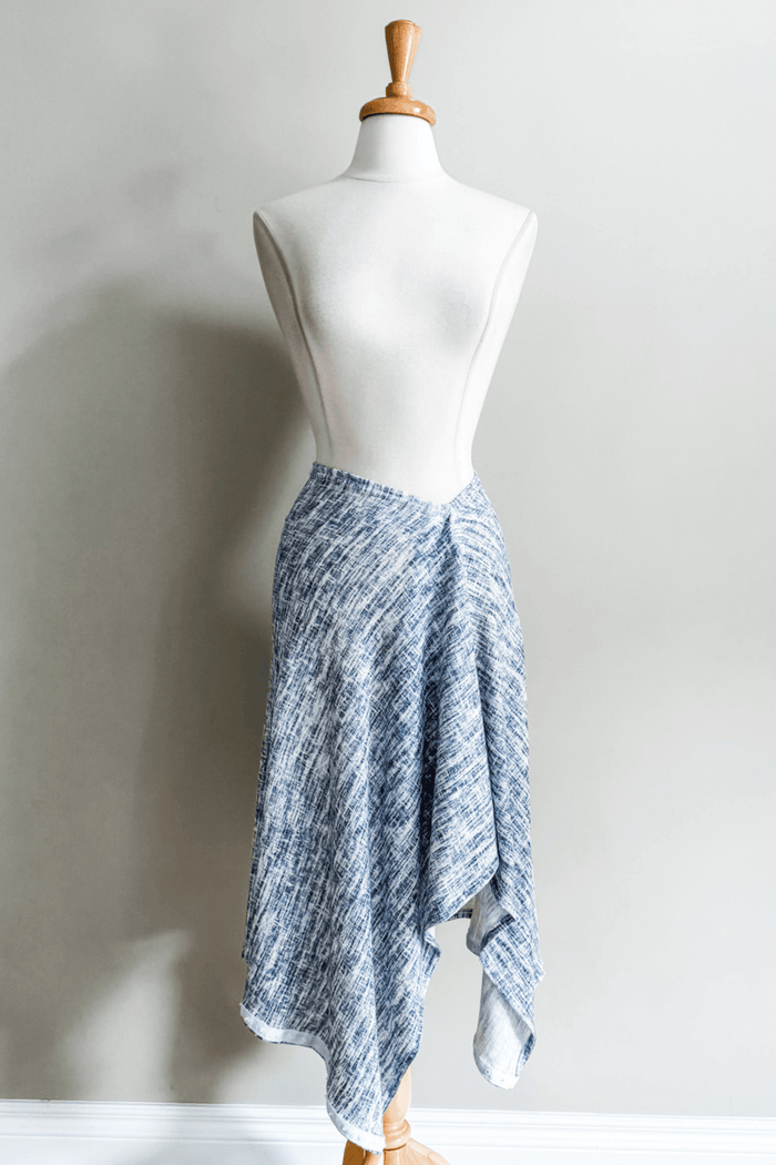 Carry-on Cozy in Sky Linen print from Diane Kroe