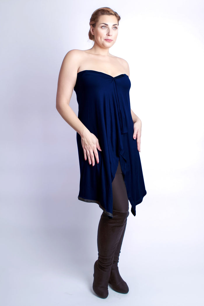 New Diane Kroe Carry-On Cozy Travel Scarf in Navy