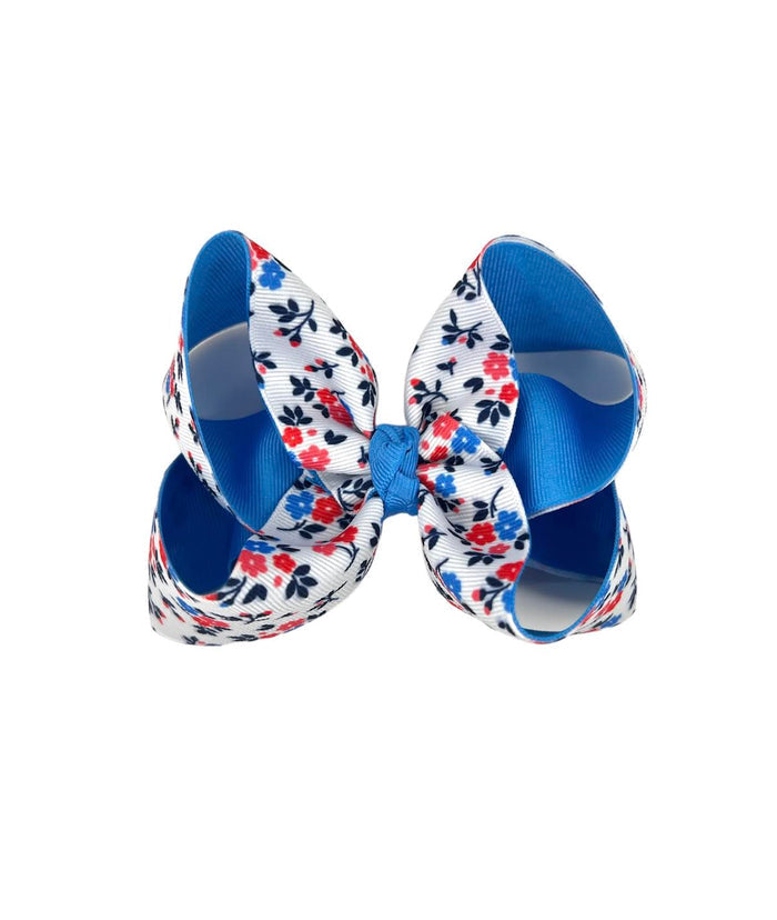 Celebration Floral Double Bow
