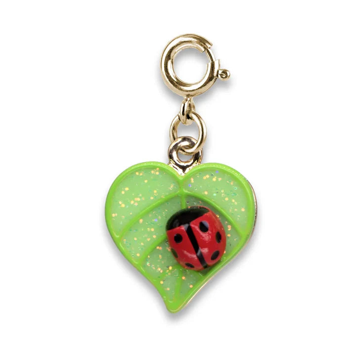 Gold Glitter Ladybug