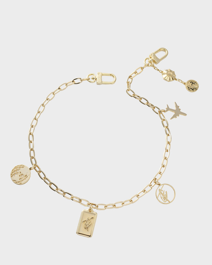 Charm Necklace in Gold