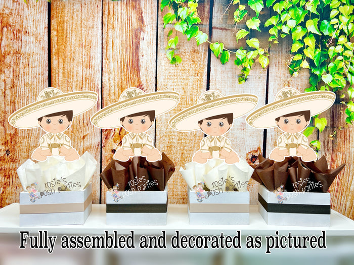 Charro Baby Birthday or Baby Shower Theme Centerpiece Individual