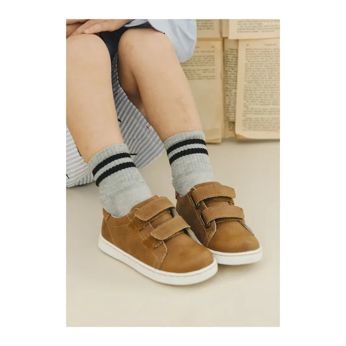 Chestnut Kyle Double Velcro Sneaker