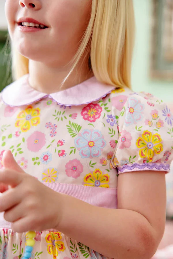 Cindy Lou Sash Dress-Broadcloth